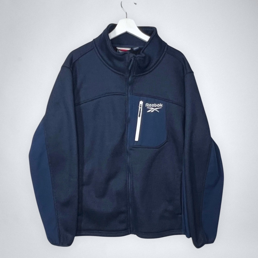 REEBOK Men's Classic Spyder Fleece Blue Jacket XL